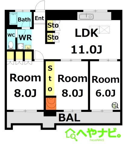【間取り】 | フラットイン