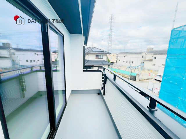 【バルコニー】 | 桶川市泉5期　新築戸建　全2棟　1号棟