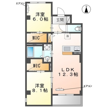 【間取り】 | (仮称)流山市駒木マンション | 間取図