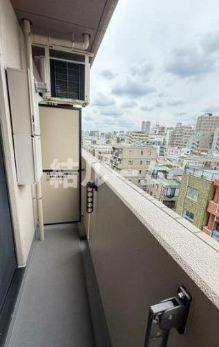 板橋区板橋１丁目の賃貸マンションのバルコニー