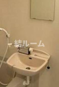 板橋区板橋１丁目の賃貸マンションの洗面所