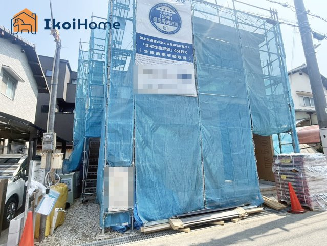 明石市二見町西二見16期　新築戸建の前面道路含む現地写真|●資料・カタログのご請求無料●二見小学校までは徒歩14分、二見中学校までは徒歩7分。