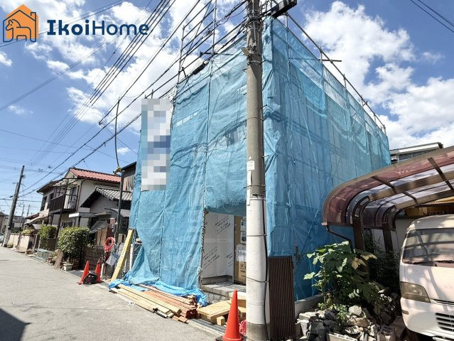 明石市二見町西二見16期　新築戸建の前面道路含む現地写真|●資料・カタログのご請求無料●二見小学校まで徒歩14分、二見中学校まで徒歩7分で通学も便利な立地！