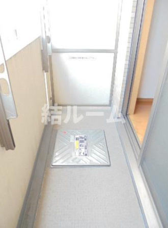 中野区上鷺宮３丁目の賃貸マンションのバルコニー|別号室参考写真