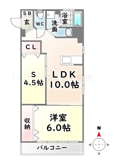 【間取り】 | 名豊第2ビル【名古屋市賃貸・宅配BOX】