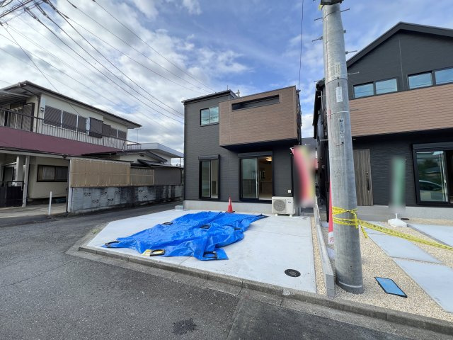 福生市熊川　新築戸建全2棟の外観|現地外観