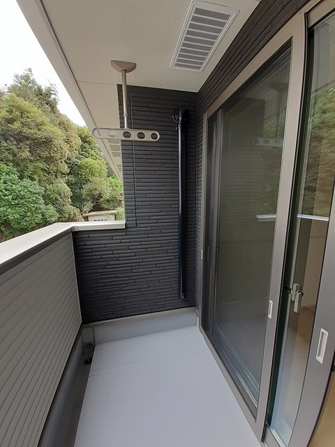 プランドール東佐野Ⅱのバルコニー