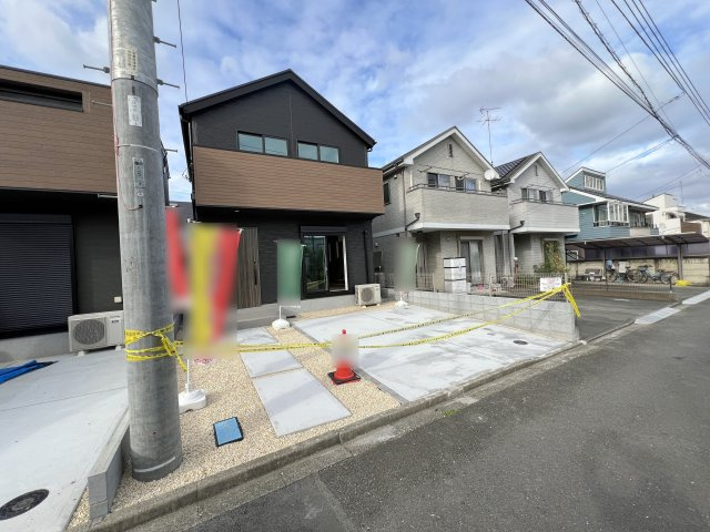 福生市熊川　新築戸建全2棟の外観|現地外観