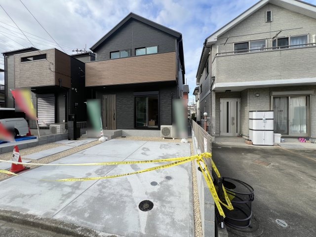 福生市熊川　新築戸建全2棟の外観|現地外観
