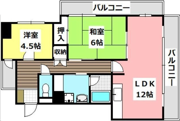 エクセレントライフ大池の間取り