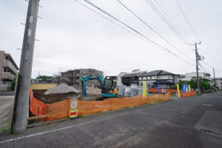 【前面道路含む現地写真】 | 【仲介手数料無料！！】日野市神明1丁目　建築条件付き売地（全7区画）No7区画　4690万円