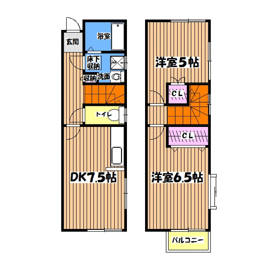 【間取り】 | サンリーブ下九沢