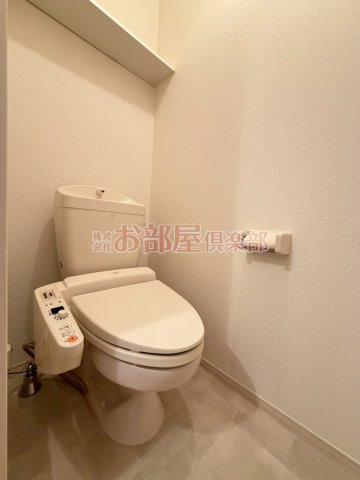 リーベ　C棟のトイレ|ゆったりとした空間のトイレです