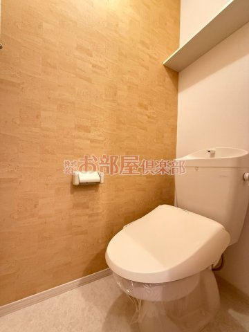 リーベ　C棟のトイレ|ゆったりとした空間のトイレです
