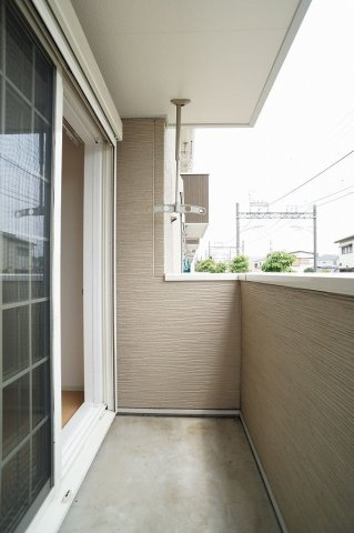 イースト　ユーＢのバルコニー