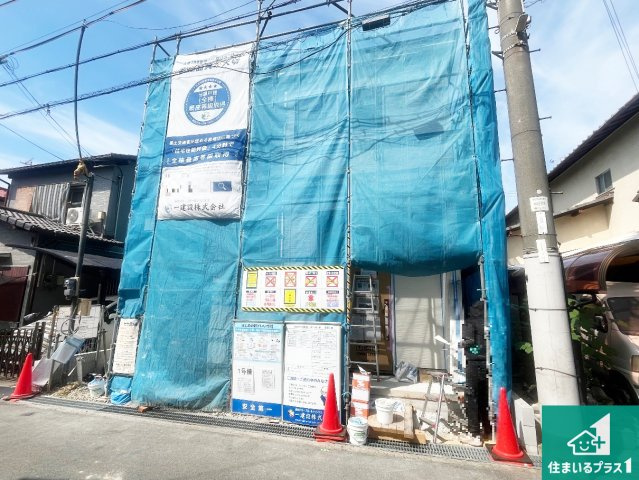 明石市二見町西二見　第16期　新築一戸建ての外観|周辺は落ち着いた街並みの住宅地！子育てがしやすい住環境です！まだ未完成ですが、現地でしかわからない事もございます。是非一度ご覧ください。