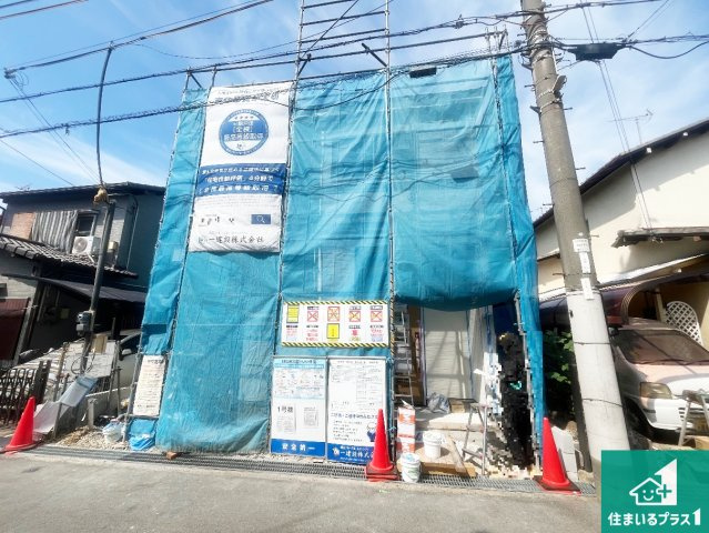 明石市二見町西二見　第16期　新築一戸建ての外観|周辺は落ち着いた街並みの住宅地！子育てがしやすい住環境です！まだ未完成ですが、現地でしかわからない事もございます。是非一度ご覧ください。