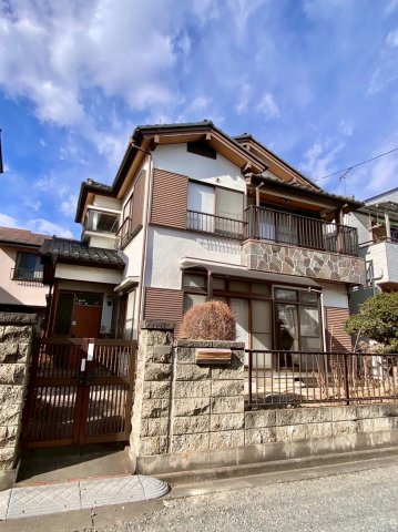 和モダンな住まい 鶴ヶ島脚折 戸建貸家の外観
