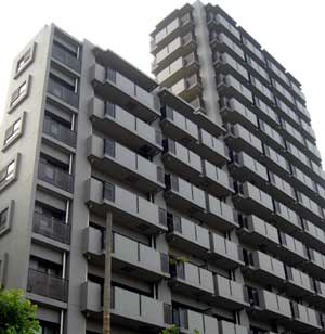 ライオンズマンション白金台の外観|外はこのようになっています