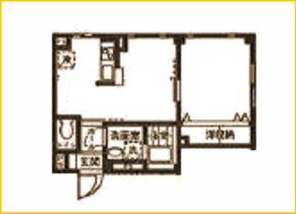 【間取り】 | ルミエール横濱