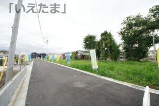 【外観】 | 【仲介手数料無料！！】日野市上田　建築条件なし売地（全28区画）1-F区画　3690万円