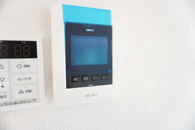 越谷市赤山町3丁目 新築分譲住宅のセキュリティ|TVモニター付きインターフォン