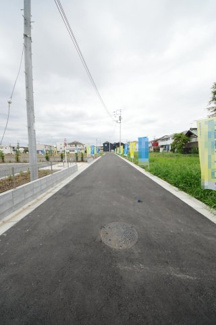 【前面道路含む現地写真】 | 【仲介手数料無料！！】日野市上田　建築条件なし売地（全28区画）1-N区画　3690万円