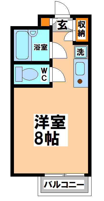 武蔵野市吉祥寺北町２丁目の賃貸マンションの間取り