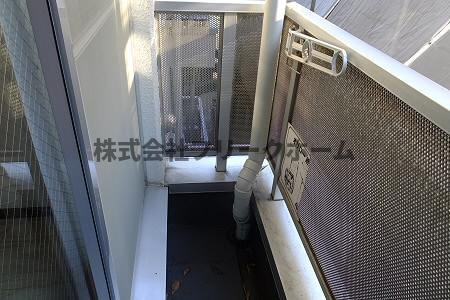 武蔵野市吉祥寺北町２丁目の賃貸マンションのバルコニー