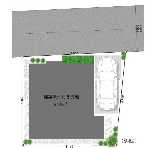 建築条件付き売地／富士見市関沢２丁目