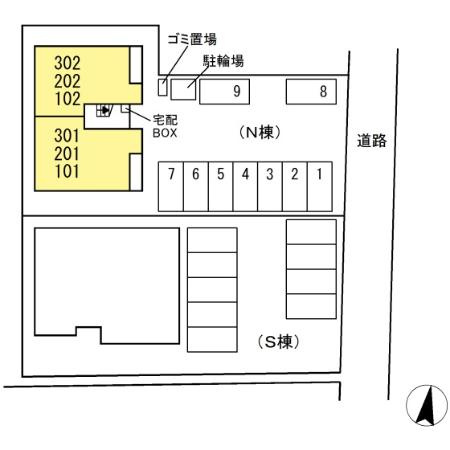 Mon Reve 2025の区画図