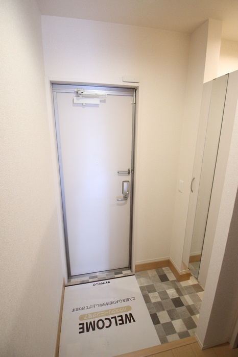 アジャート手城の玄関