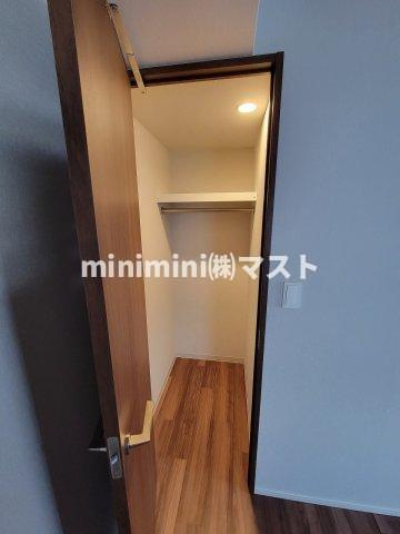 リバーガーデンタワー上町台筆ヶ崎の収納|同マンション内・別部屋参考写真