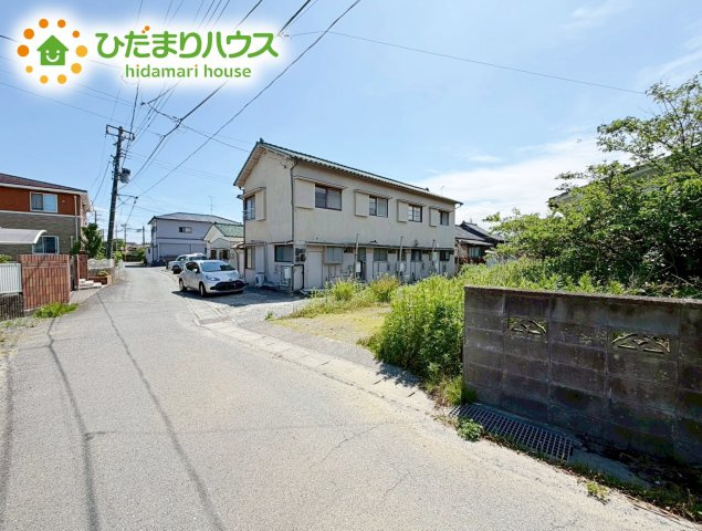 いわき市錦町鳥居西　売地の前面道路含む現地写真|閑静な住宅地で叶える静かな暮らし(^^)/