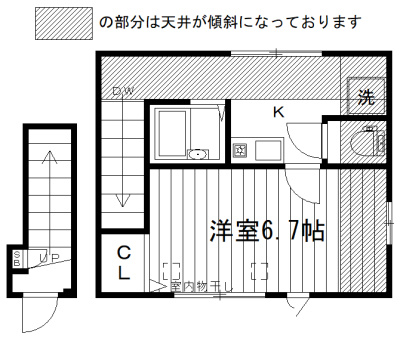 メゾンドゥパピヨンの間取り