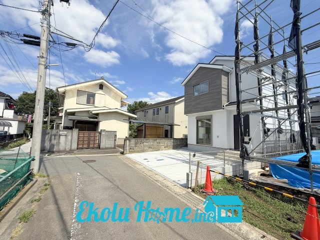 あきる野市下代継　01期　全1棟の前面道路含む現地写真|2026年6月撮影
