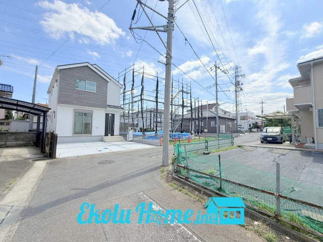 あきる野市下代継　01期　全1棟の前面道路含む現地写真|2026年6月撮影
