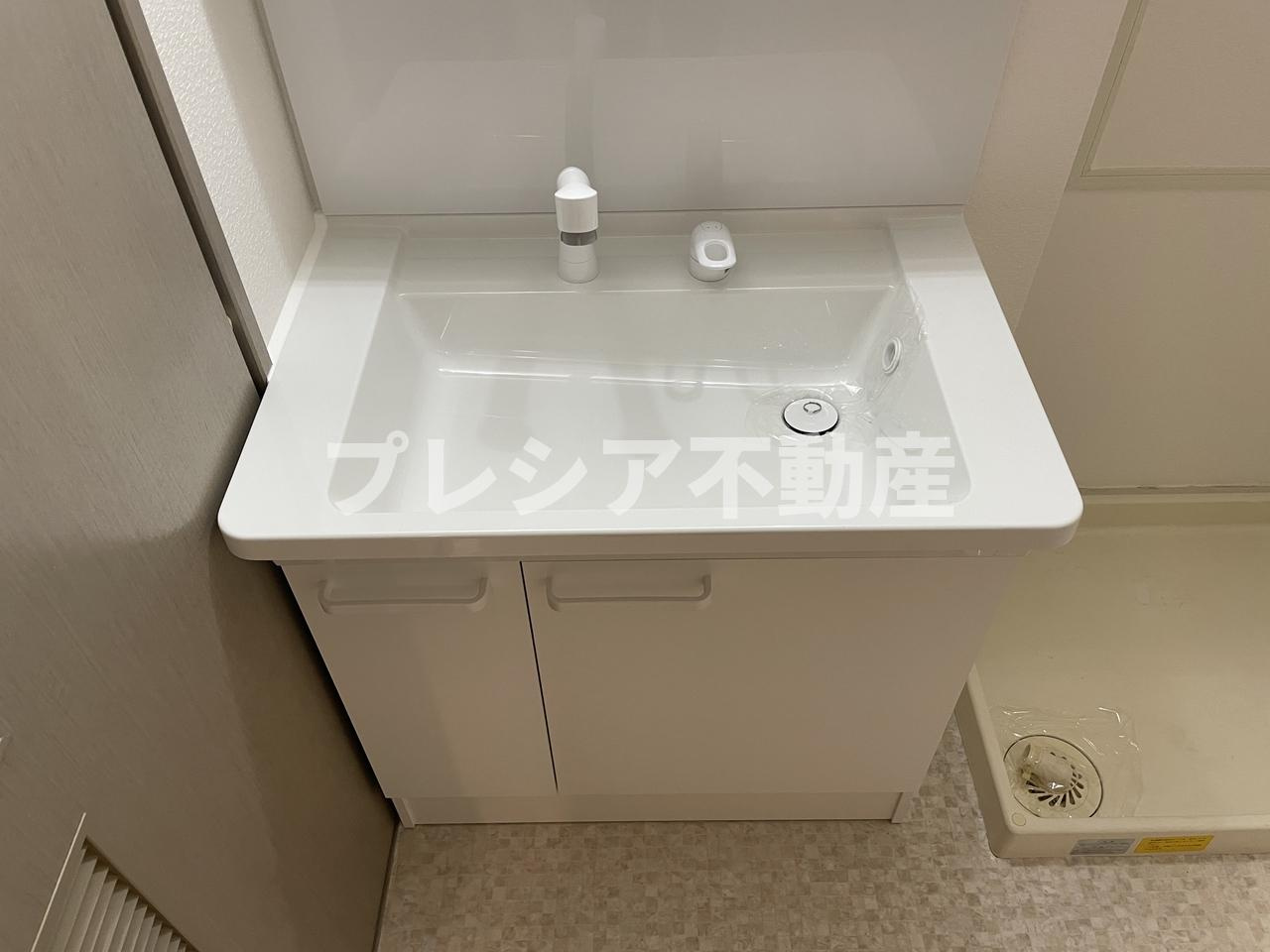 ジオレミヨ甲子園口の洗面所