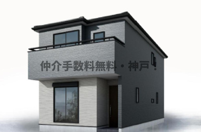 【外観】 | 明石市田町1丁目　新築戸建　仲介手数料無料！ | 明石市田町1　新築　仲介手数料無料！