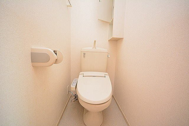 ナチュラル　シャープのトイレ|トイレもきれいです