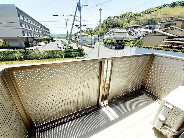 ジュネス佐志Ⅰのバルコニー|広々としたバルコニーです