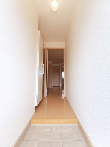 プロムナード　ソレイユＡの玄関|シンプルで使いやすい玄関です