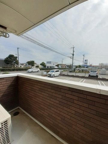 プロムナード　ソレイユＡのバルコニー|広々としたバルコニーです
