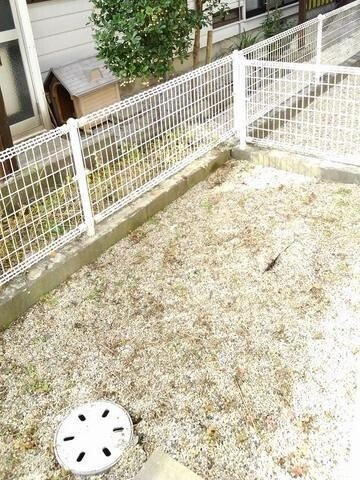 キャトルセゾンＡの庭|お庭で自由な時間を過ごせます