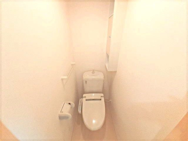 サニーガーデンＤのトイレ|トイレもきれいです