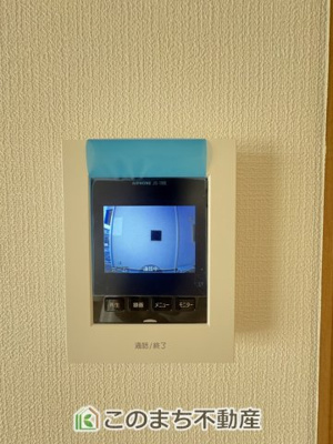 【セキュリティ】 | いろどりアイタウン栃木市平柳町3丁目22-P2　7号棟 | お子様のお留守番や急な来訪者にも安心対応☆録画機能付きTVモニターホン☆
