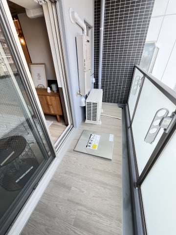 大阪市都島区高倉町１丁目の賃貸マンションのバルコニー