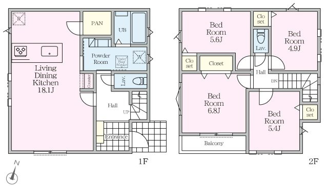 【横浜市鶴見区獅子ケ谷1丁目10-11新築戸建て】★仲介手数料無料★（獅子ケ谷小学校・上の宮中学校／寺尾中学校）