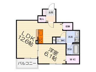 【間取り】 | シエル・ランピード 浜寺