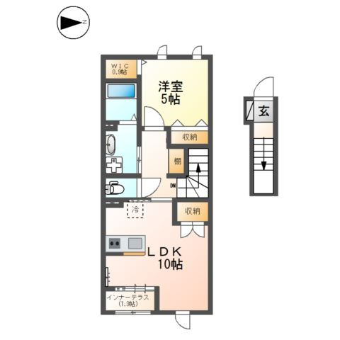 ビナリオの間取り